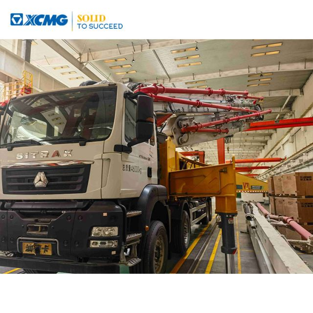 XCMG Official 60m Second Hand Concrete Machine Concrete Pump Truck HB60V Hot Sale